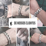 Pulseira Cuba Street 2 - Aço Cirúrgico 316L