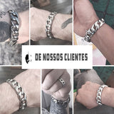 Pulseira Cuba Street 2 - Aço Cirúrgico 316L