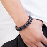 Pulseira Biker Black