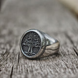 Anel Tree of Life Signet