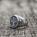 Anel Tree of Life Signet