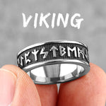 Anel Viking Runes