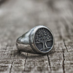 Anel Tree of Life Signet