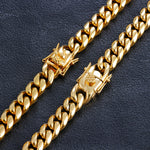 Pulseira e Colar Golden Curb