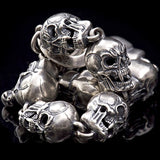 Pulseira Skull - Silver