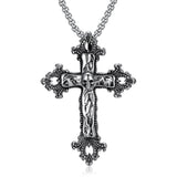 Colar Gothic Skull Cross