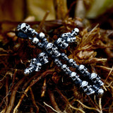 Colar Gothic Skull Cross