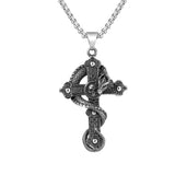 Colar Gothic Skull Cross