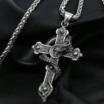 Colar Gothic Skull Cross