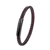 Pulseira Punk Black - Aço Inox