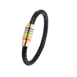 Pulseira Punk Black - Aço Inox