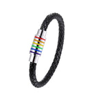 Pulseira Punk Black - Aço Inox