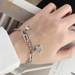 Pulseira Feminina Double Stars