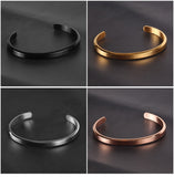 Pulseira Cuff - Aço Inoxidável