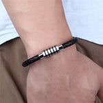 Pulseira Punk Black - Aço Inox