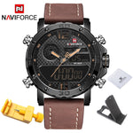 Relógio Leather Military - NaviForce