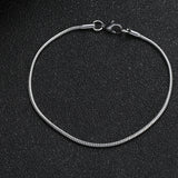 Pulseira Snake Thin - Titanium 316L