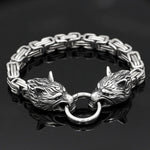 Pulseira Wolf Head