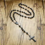 Colar Cross Rosary