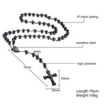 Colar Cross Rosary