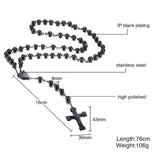 Colar Cross Rosary