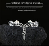 Pulseira Pentagram Sword